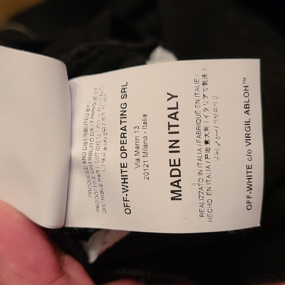 OFF-WHITE jeans - diagonal back leg - Picture 15 of 16